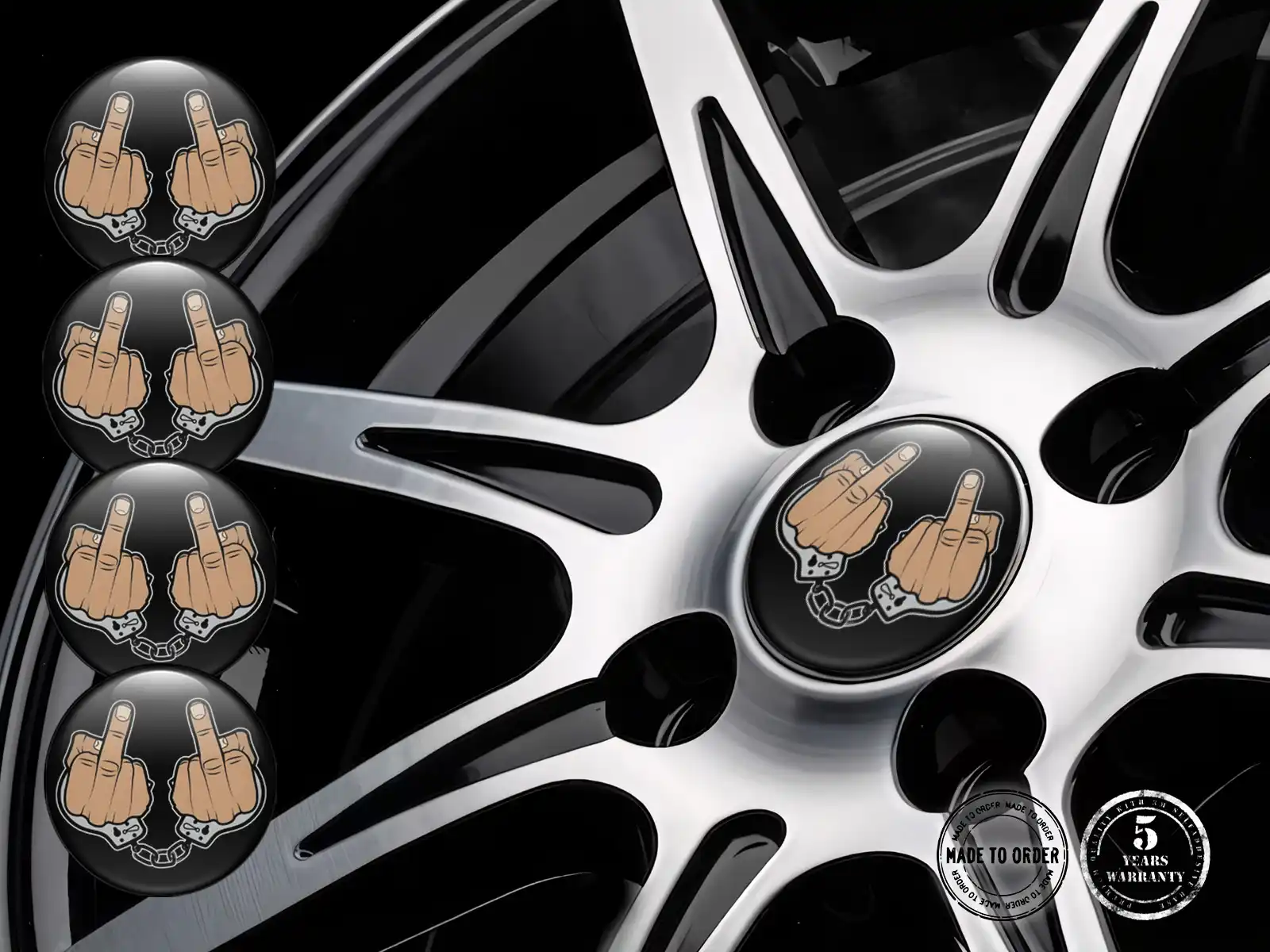 Wheel Decals Edition Exclusive Race Performance Wave